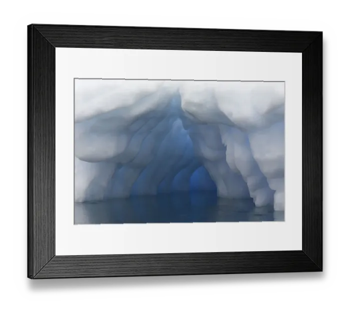Framed Print : Base of iceberg, Antarctic Peninsula Framed Print : Base of iceberg, Antarctic Peninsula