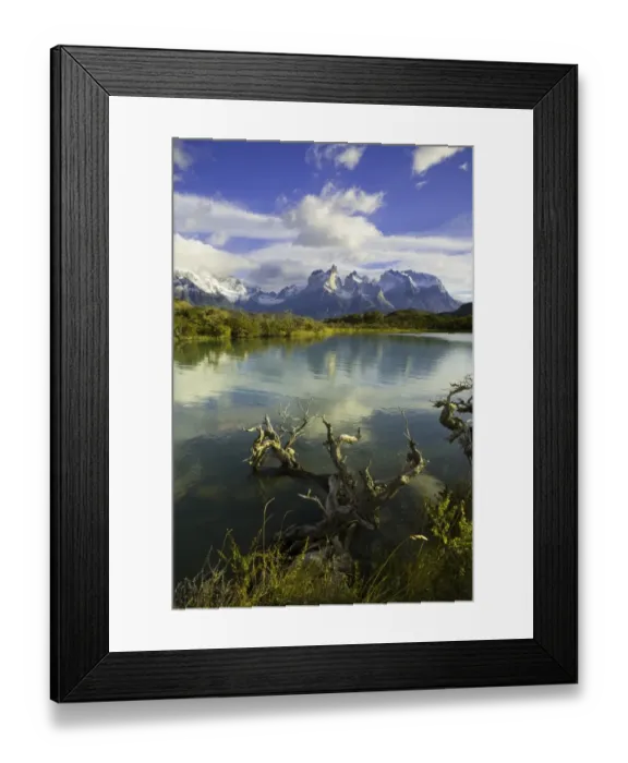Framed Print : Lake Pehoe, Torres del Paine National Park, Chile Framed Print : Lake Pehoe, Torres del Paine National Park, Chile