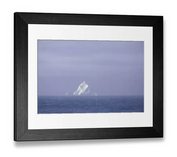Framed Print : South Georgia, iceberg at sea, sunrise, autumn Framed Print : South Georgia, iceberg at sea, sunrise, autumn