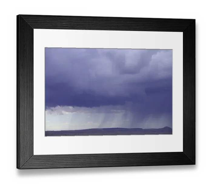 Framed Print : USA, Arizona, rainstorm and cumulonimbus clouds over desert, autumn Framed Print : USA, Arizona, rainstorm and cumulonimbus clouds over desert, autumn