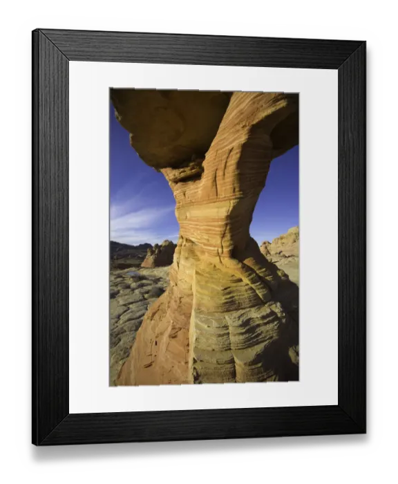 Framed Print : USA, Arizona, Vermilion Cliffs Wilderness, Navajo sandstone Framed Print : USA, Arizona, Vermilion Cliffs Wilderness, Navajo sandstone