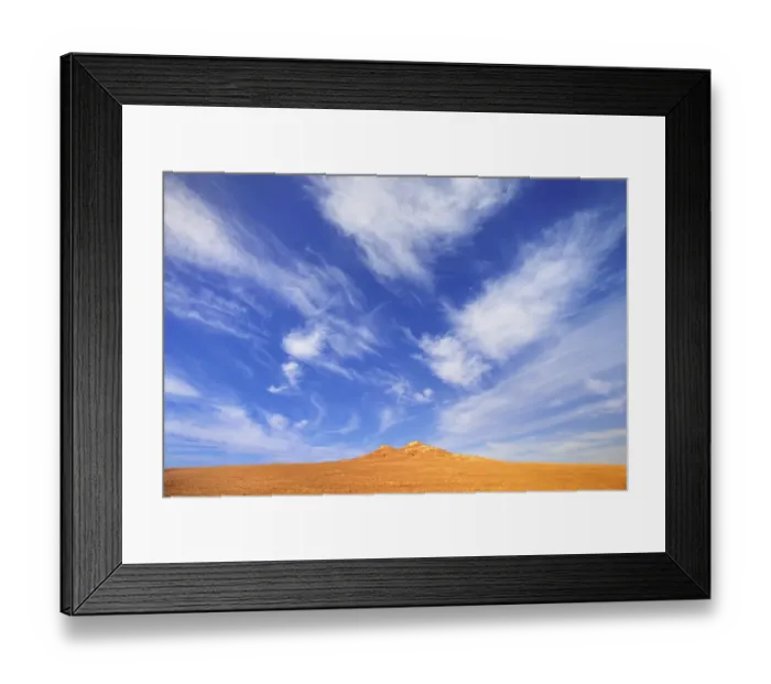 Framed Print : USA, Wyoming, Lusk, rock outcrop in high desert, autumn Framed Print : USA, Wyoming, Lusk, rock outcrop in high desert, autumn