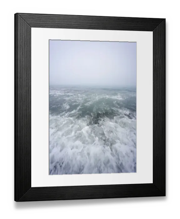 Framed Print : South Georgia, Trollhul, surf on autumn evening (blurred motion) Framed Print : South Georgia, Trollhul, surf on autumn evening (blurred motion)