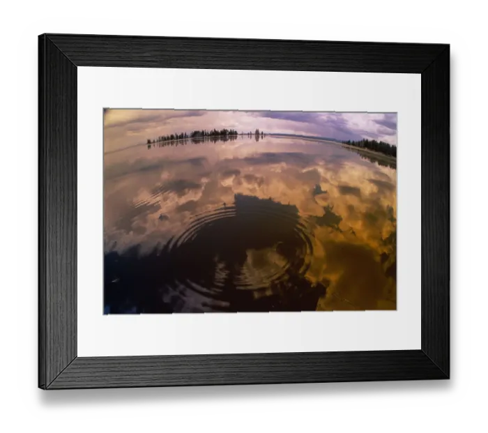 Framed Print : USA, Wyoming, Yellowstone National Park, Yellowstone Lake (wide angle) Framed Print : USA, Wyoming, Yellowstone National Park, Yellowstone Lake (wide angle)