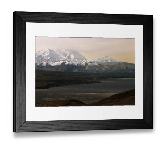 Framed Print : USA, Alaska, Denali National Park, Mt. McKinley, autumn Framed Print : USA, Alaska, Denali National Park, Mt. McKinley, autumn