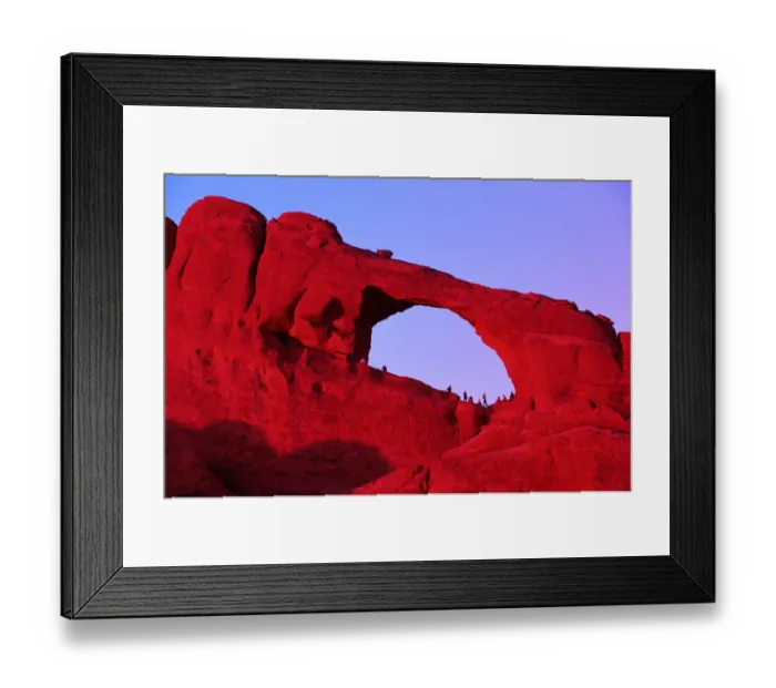 Framed Print : upgraded to Arches National Park 1971. Covers 73, 379 acres in eastern Utah. Many geologic features Framed Print : upgraded to Arches National Park 1971. Covers 73, 379 acres in eastern Utah. Many geologic features