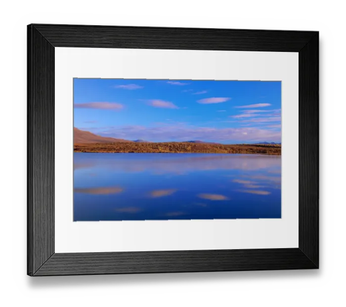 Framed Print : USA, Alaska, Moose Pond, clouds reflected on water Framed Print : USA, Alaska, Moose Pond, clouds reflected on water