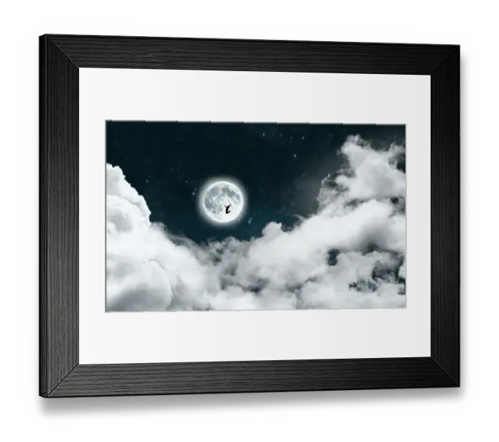 Framed Print : Jump to the moon Framed Print : Jump to the moon