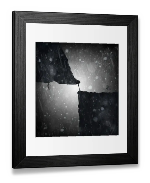 Framed Print : Inverted love Framed Print : Inverted love