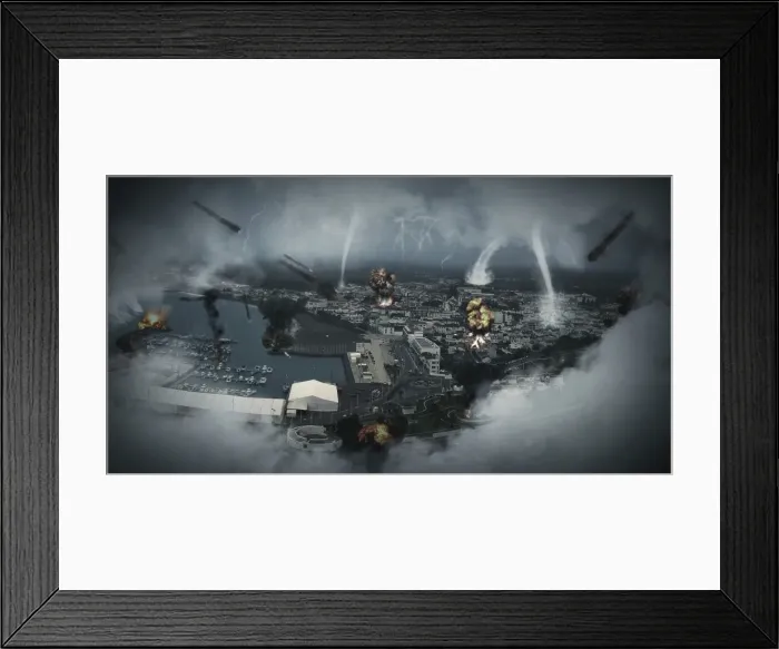 Framed Print : Mayan Apocalypse Framed Print : Mayan Apocalypse