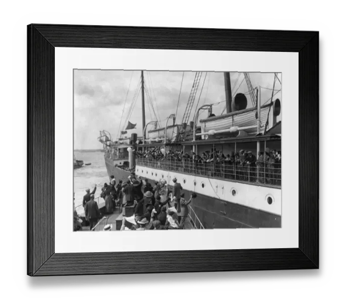 Framed Print : Emigrants Farewell Framed Print : Emigrants Farewell