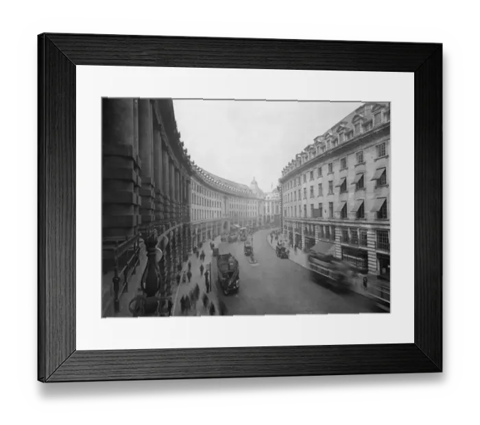 Framed Print : Regent Street Framed Print : Regent Street