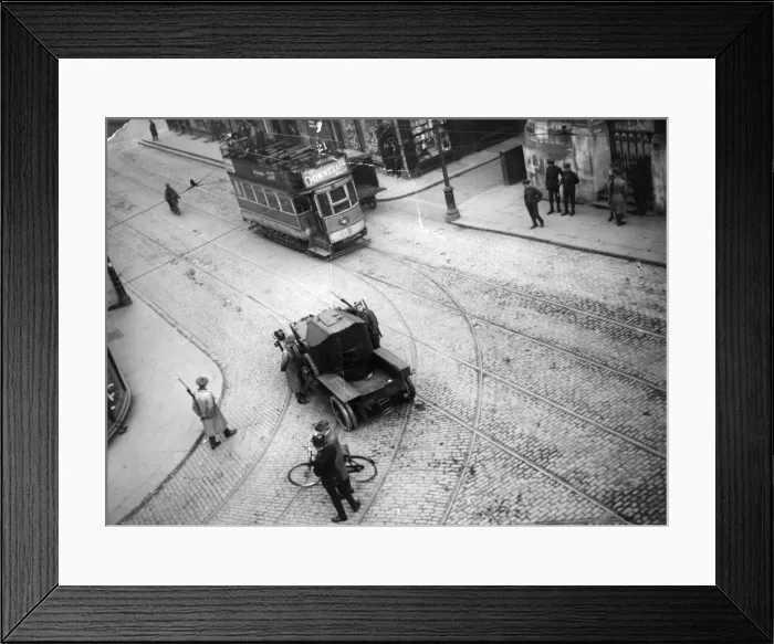Framed Print : Street Raid Framed Print : Street Raid