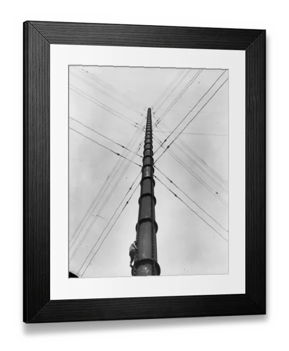 Framed Print : Steel Mast Framed Print : Steel Mast