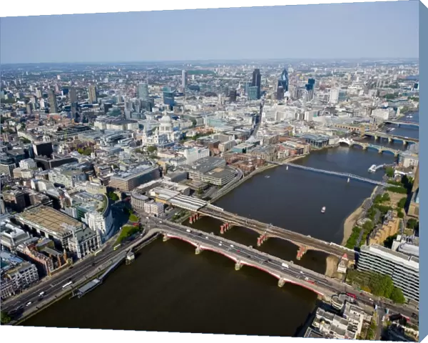 River Thames and City of London