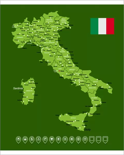 Italy Green Map