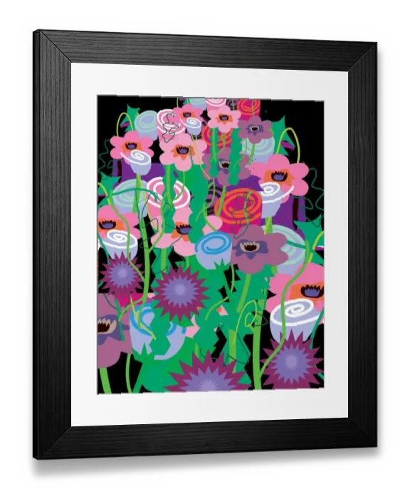 Framed Print : Bouquet of flowers Framed Print : Bouquet of flowers