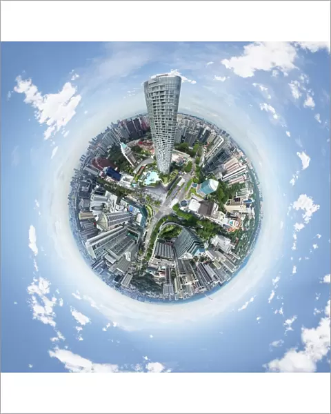 360-degree View above ION Orchard, Singapore