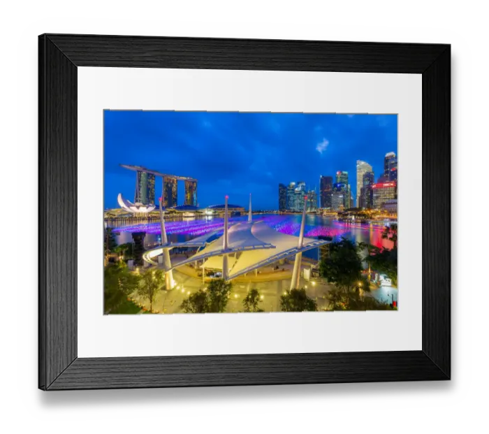 Framed Print : The Blue Hour Framed Print : The Blue Hour