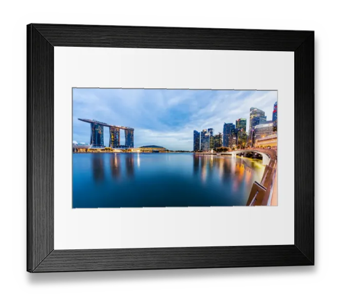 Framed Print : Marina Bay Framed Print : Marina Bay