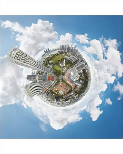360A Aerial View of the Swissotel - Singapore