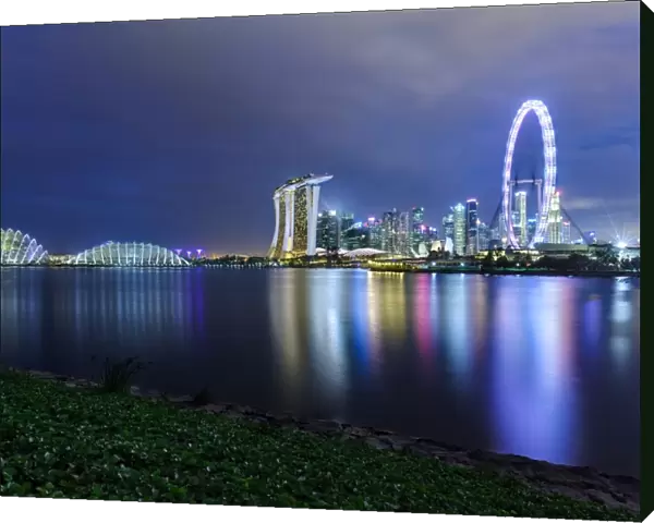Cityscape of Singapore City