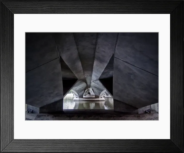 Framed Print : Under the bridge Framed Print : Under the bridge