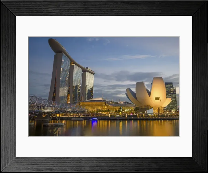 Framed Print : Urbanization in singapore Framed Print : Urbanization in singapore