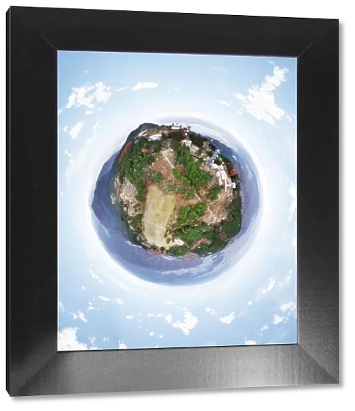 Mount Hieis 360 Aerial Little Planet