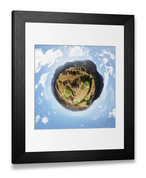 Framed Print : Hakone Yunohana Golf Courses 360 Aerial Little Planet Framed Print : Hakone Yunohana Golf Courses 360 Aerial Little Planet