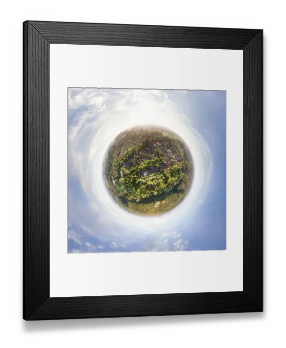 Framed Print : 360 Aerial View of Bangli Regency, Bali, Indonesia Framed Print : 360 Aerial View of Bangli Regency, Bali, Indonesia