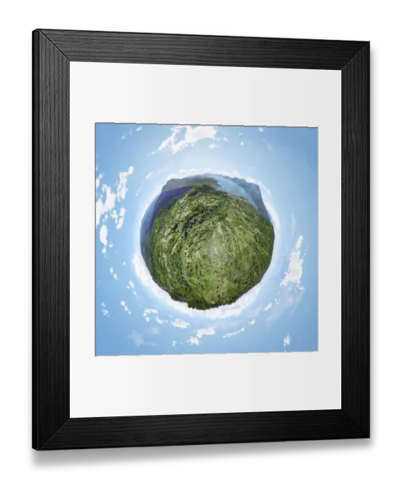 Framed Print : 360 Panorama of Mt Batur, Bali, Indonesia Framed Print : 360 Panorama of Mt Batur, Bali, Indonesia