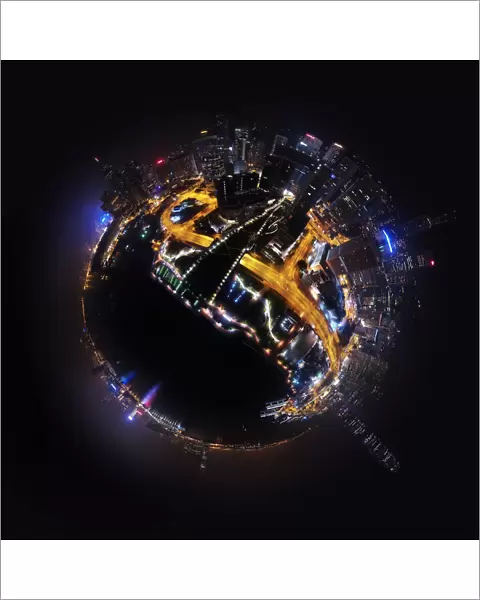 360A Panorama of Hong Kong Island