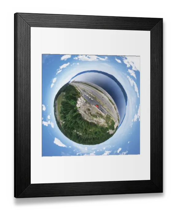 Framed Print : Hedmark, Norway seen from an aerial point of view Framed Print : Hedmark, Norway seen from an aerial point of view