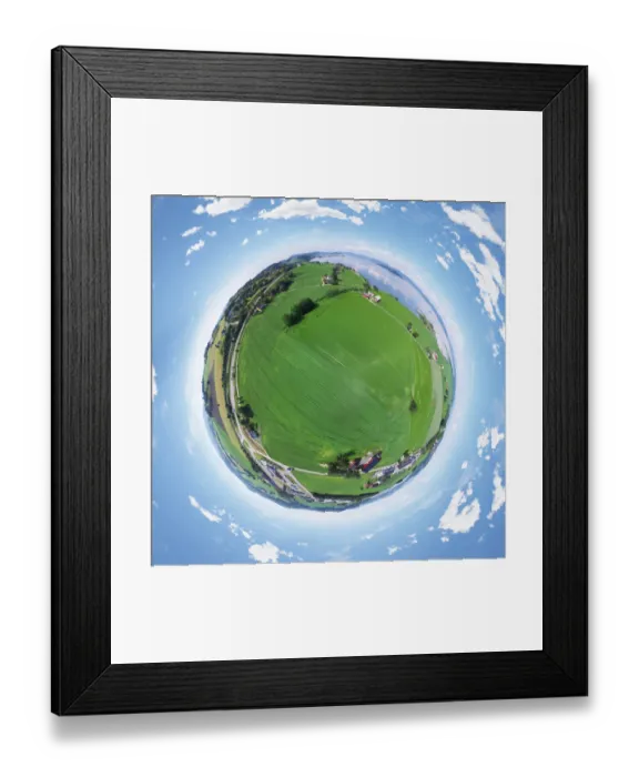 Framed Print : 360A Photo of Alstadhaugbukta, Norway Framed Print : 360A Photo of Alstadhaugbukta, Norway