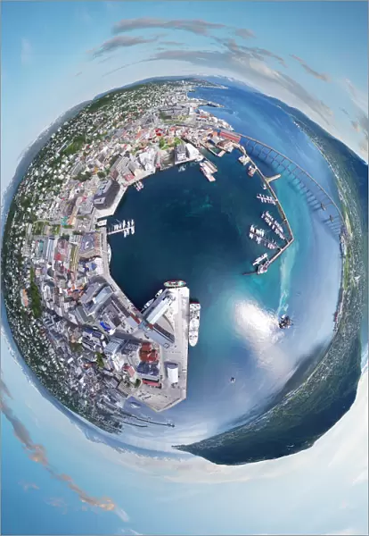 360A Panorama of Tromso, Norway