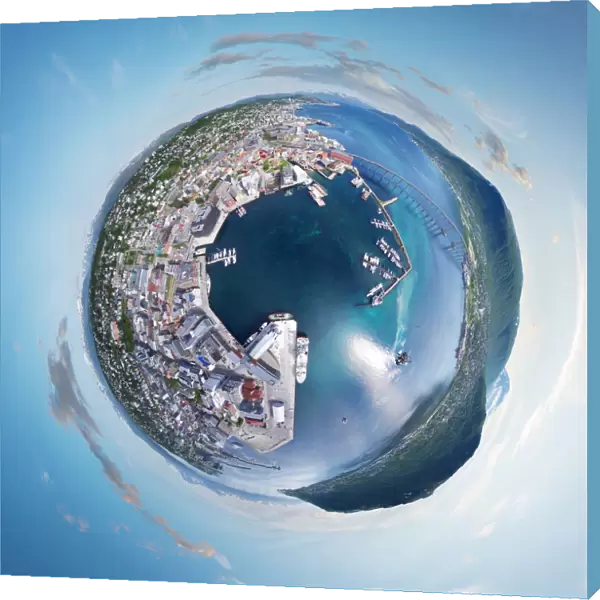 360A Panorama of Tromso, Norway
