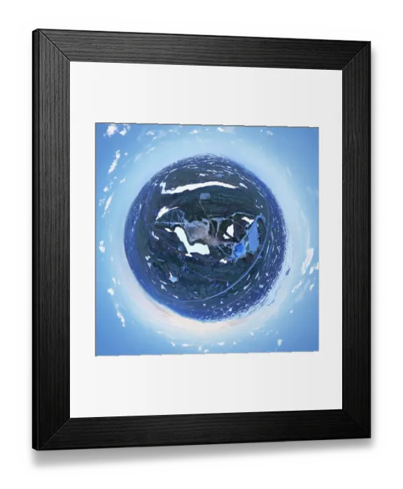 Framed Print : The Arctic Circle in Norway Framed Print : The Arctic Circle in Norway