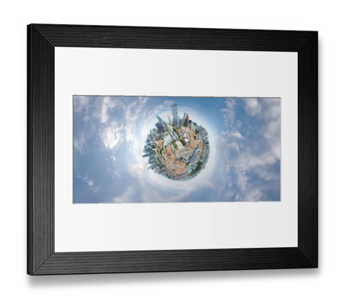 Framed Print : Singapores City Centre from Above Framed Print : Singapores City Centre from Above