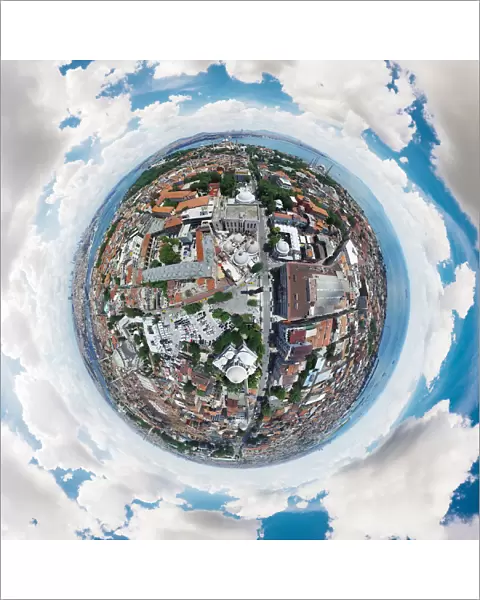360A City View of Istanbul, Turkey