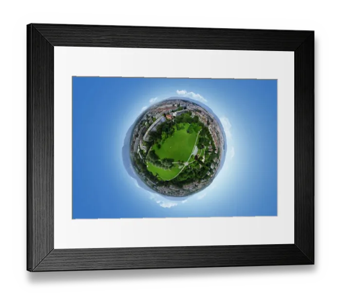 Framed Print : Alfred Bertrand Park, Geneva