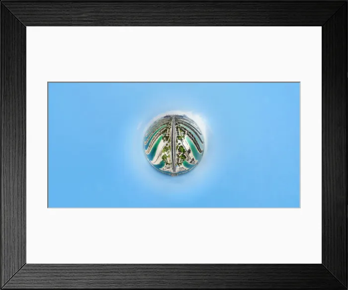 Framed Print : Palm Jumeirah, Dubai Framed Print : Palm Jumeirah, Dubai