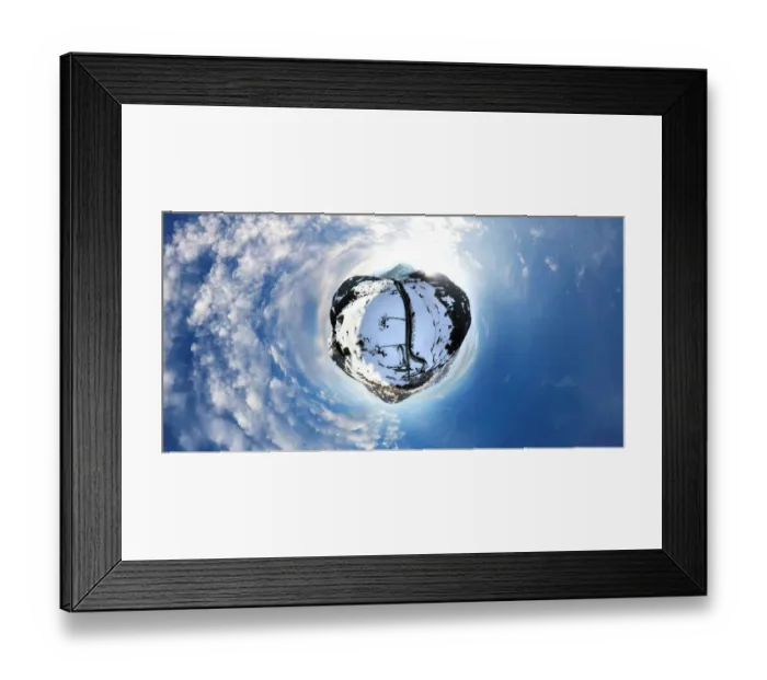 Framed Print : 360A Aerial View of Winter in Gstaad, Switzerla Framed Print : 360A Aerial View of Winter in Gstaad, Switzerla