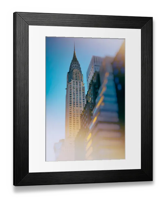 Framed Print : Early Morning Light on New York's Chrysler Building Framed Print : Early Morning Light on New York's Chrysler Building