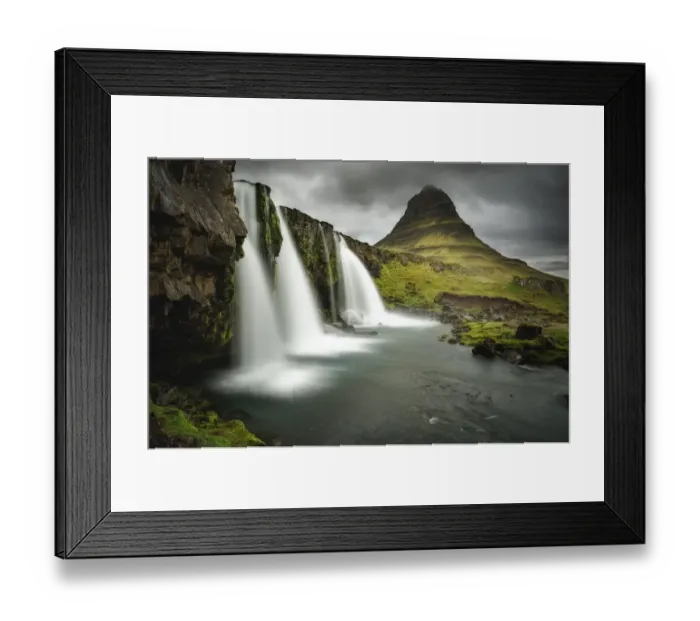 Framed Print : Kirkjufellsfoss Framed Print : Kirkjufellsfoss