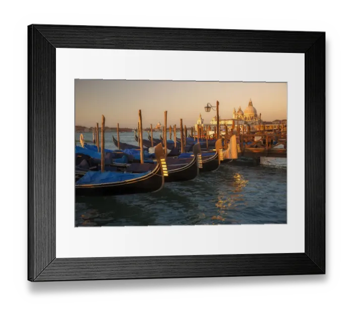 Framed Print : Venice Gondolas Framed Print : Venice Gondolas