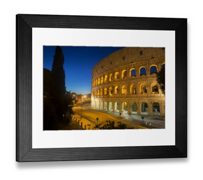 Framed Print : Roman Colosseum Framed Print : Roman Colosseum