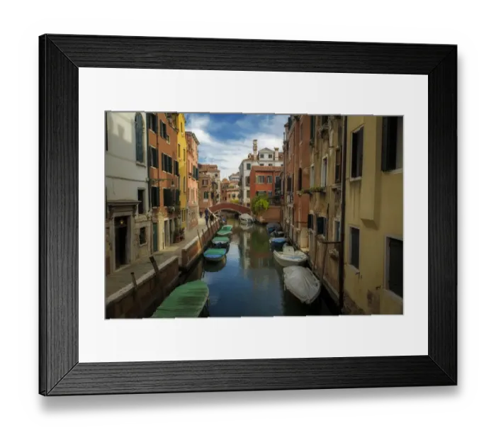Framed Print : Venice Canal