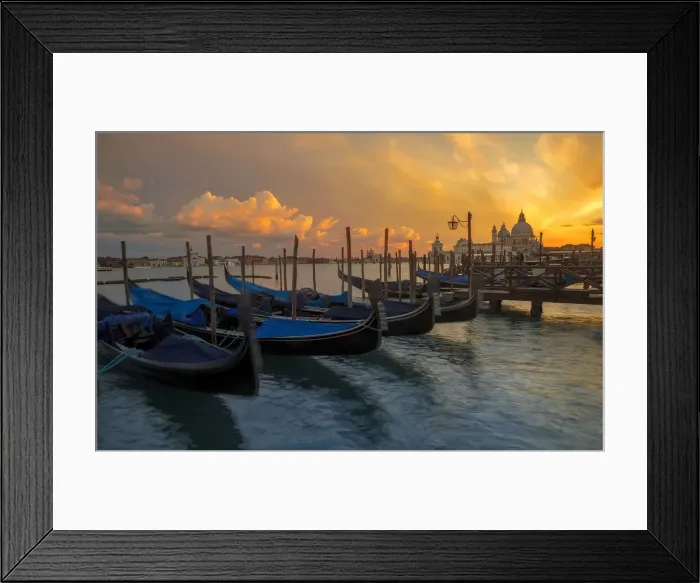 Framed Print : Venice Sunset Framed Print : Venice Sunset