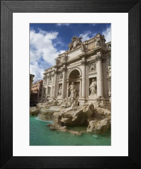 Framed Print : Trevi Fountain Framed Print : Trevi Fountain